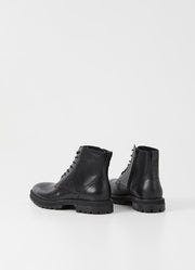 Johnny Zipper Boots - Black
